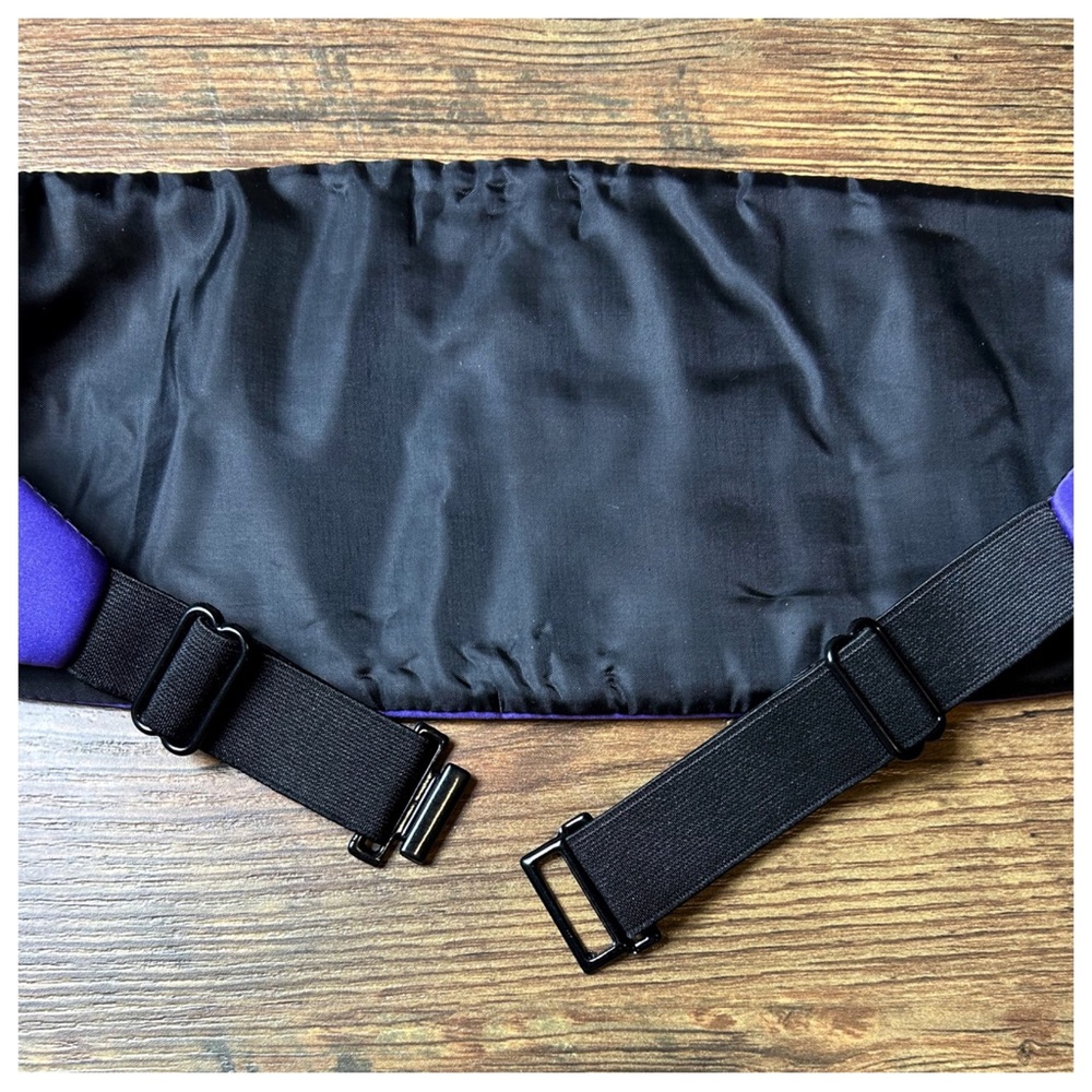 Nwt Set Of 4 Cummerbund Matching Set - image 6